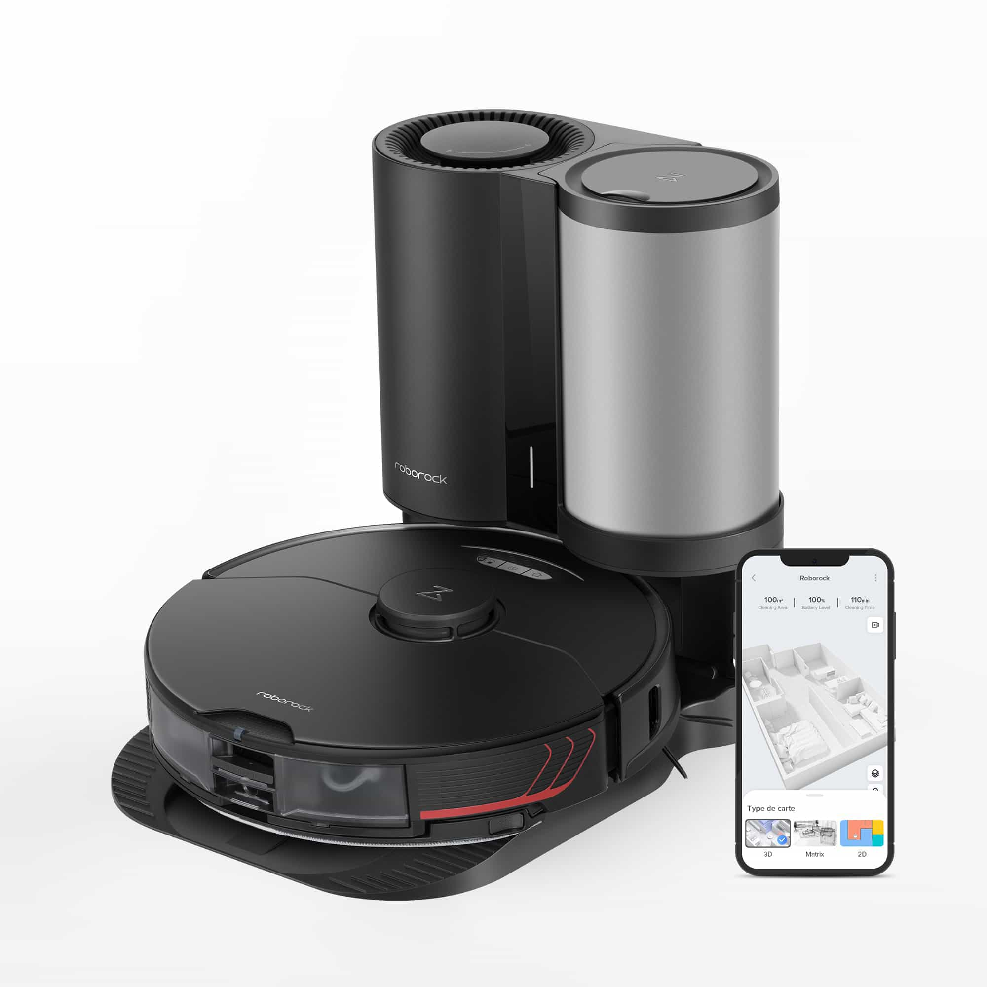 Roborock S7 MaxV Plus Robot Vacuum with Auto-Empty Dock