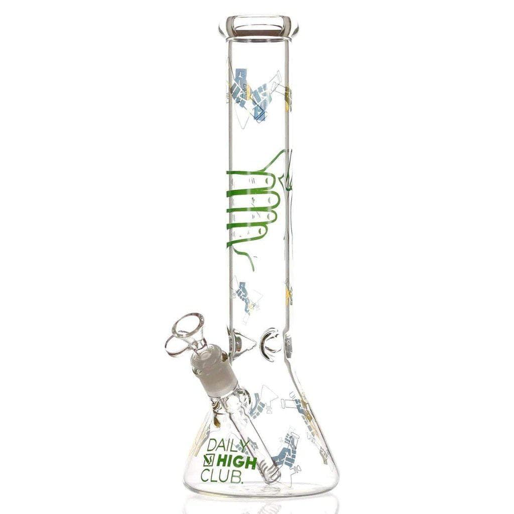 Daily High Club x TWT "Raise Your Bong" Beaker Bong