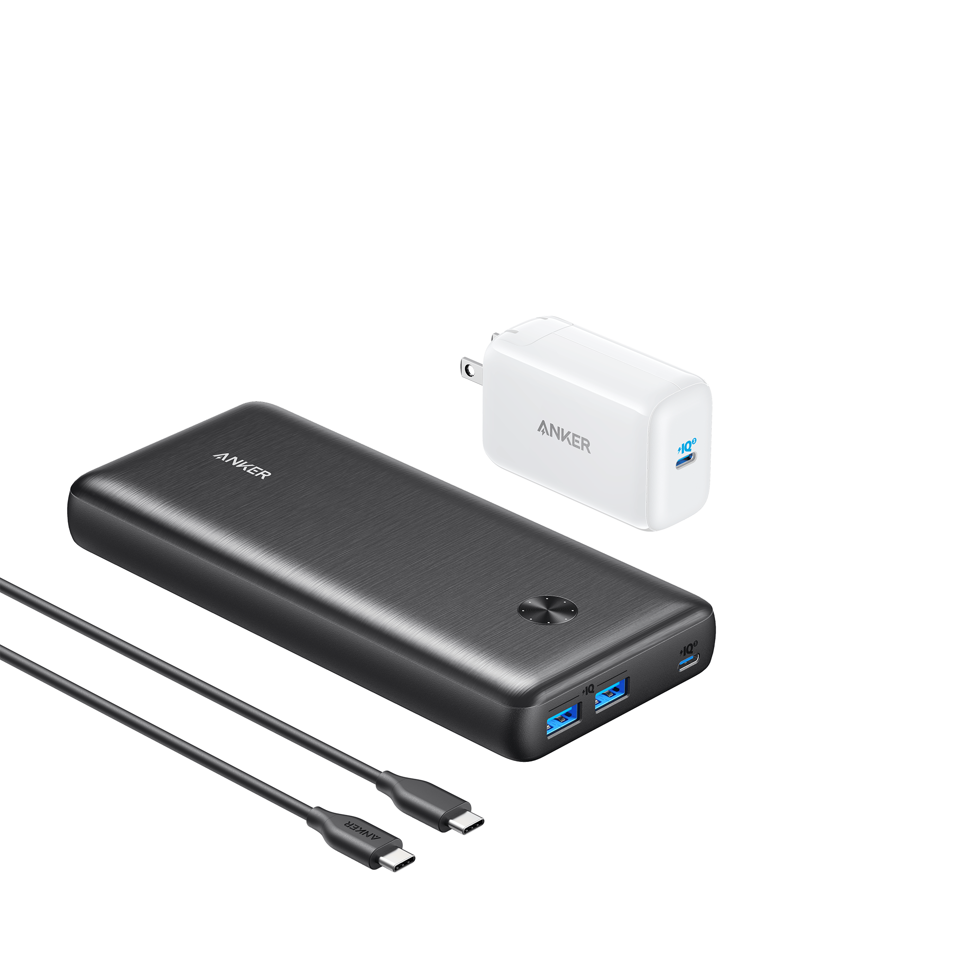 Anker 737 Power Bank (PowerCore 26K for Laptop) Black