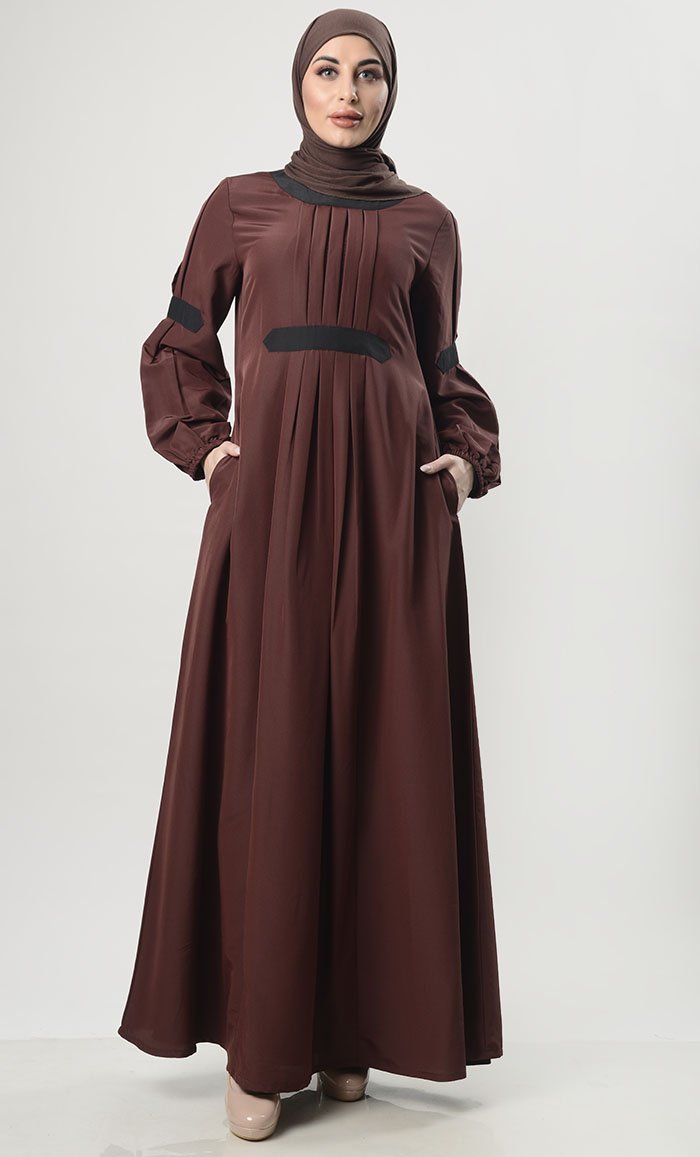 Detailed Workwear Abaya