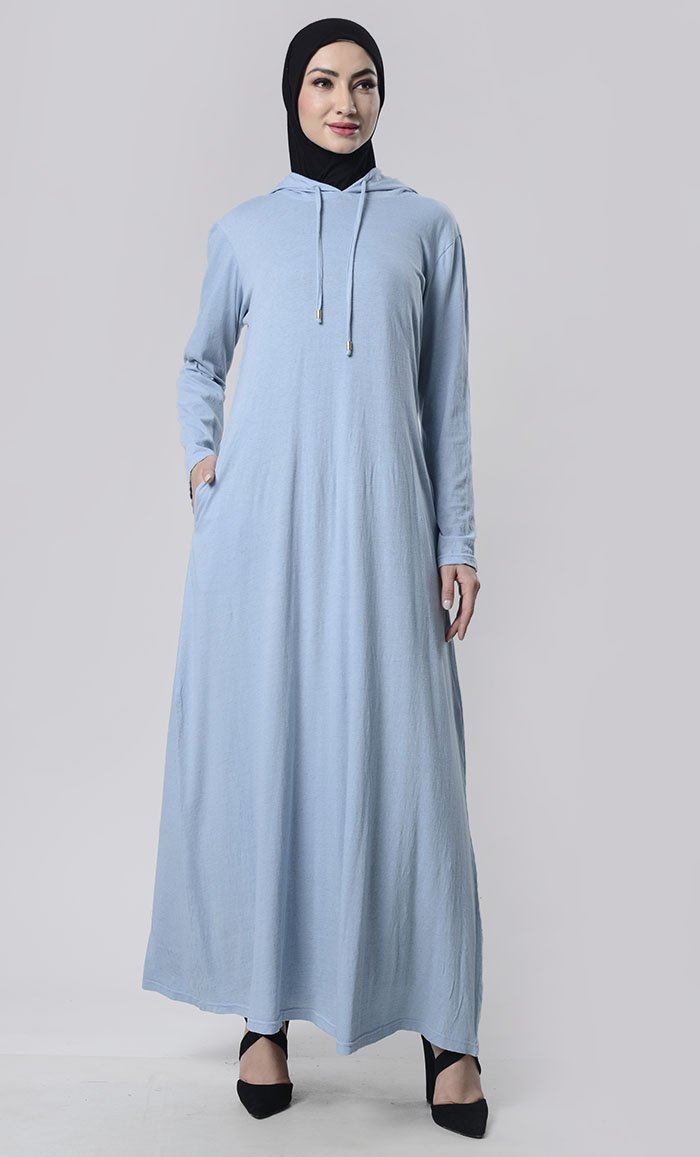 Everyday Casual Wear Abaya With Pockets