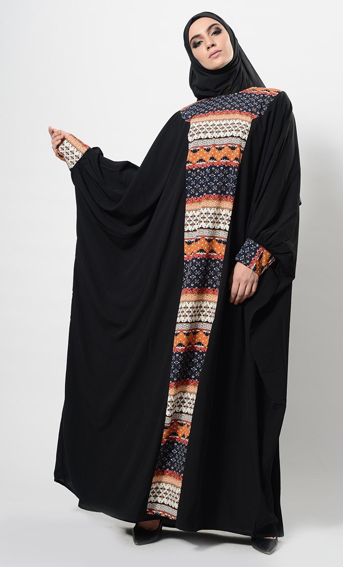 Mix and match loose fit abaya + Free Hijab