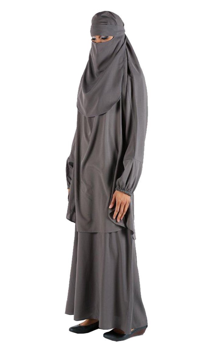 Casual wear niqabh, burkha and lining set