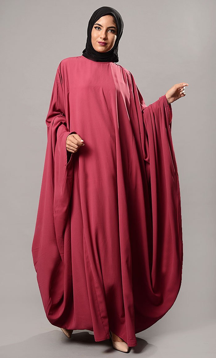 Kaftan Style Flowy Abaya Dress