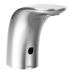 Moen 8553 Electronic Single Hole Bathroom Faucet with Batteries Included from the M - Power Collection