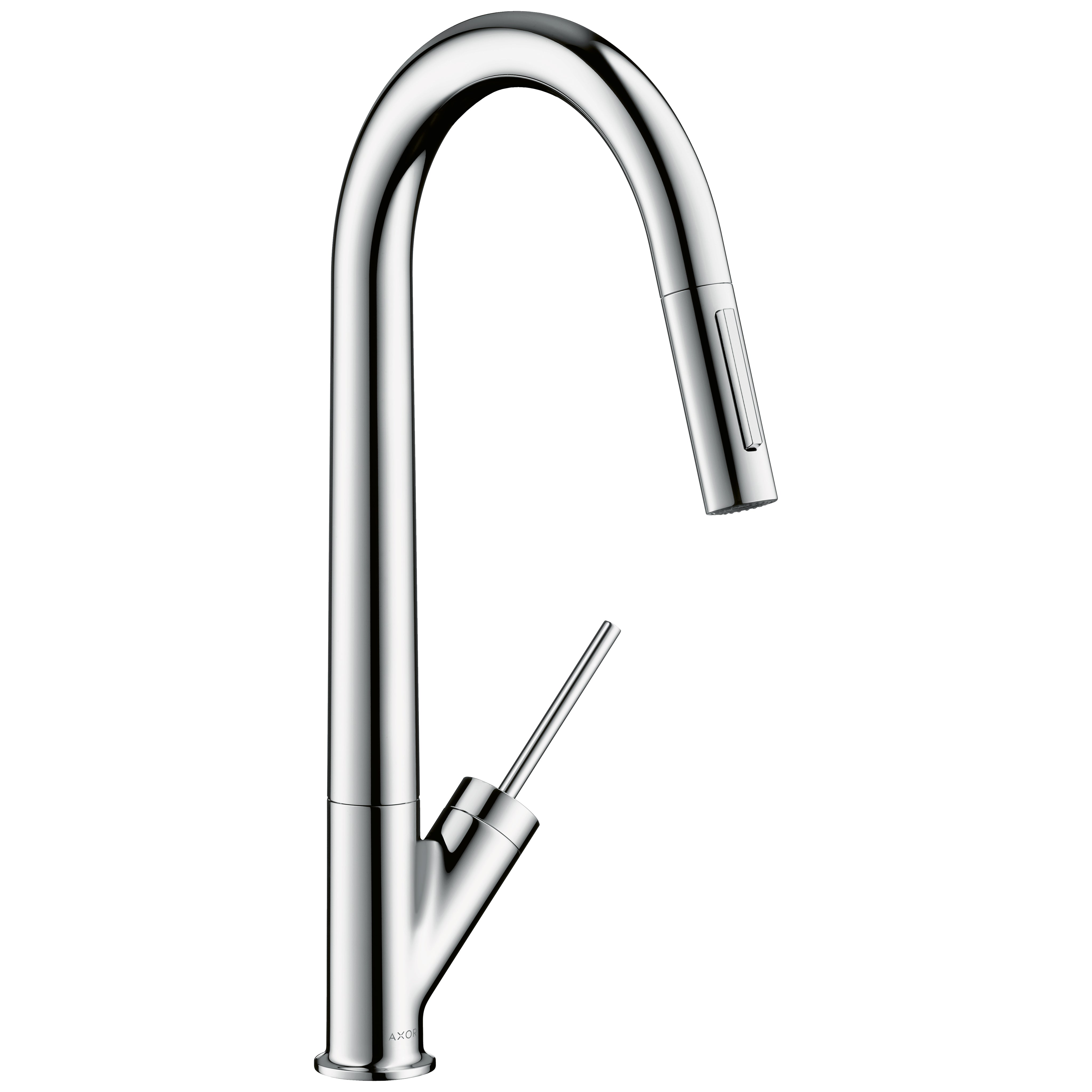 AXOR Starck HighArc Kitchen Faucet 2-Spray Pull-Down, 1.75 GPM