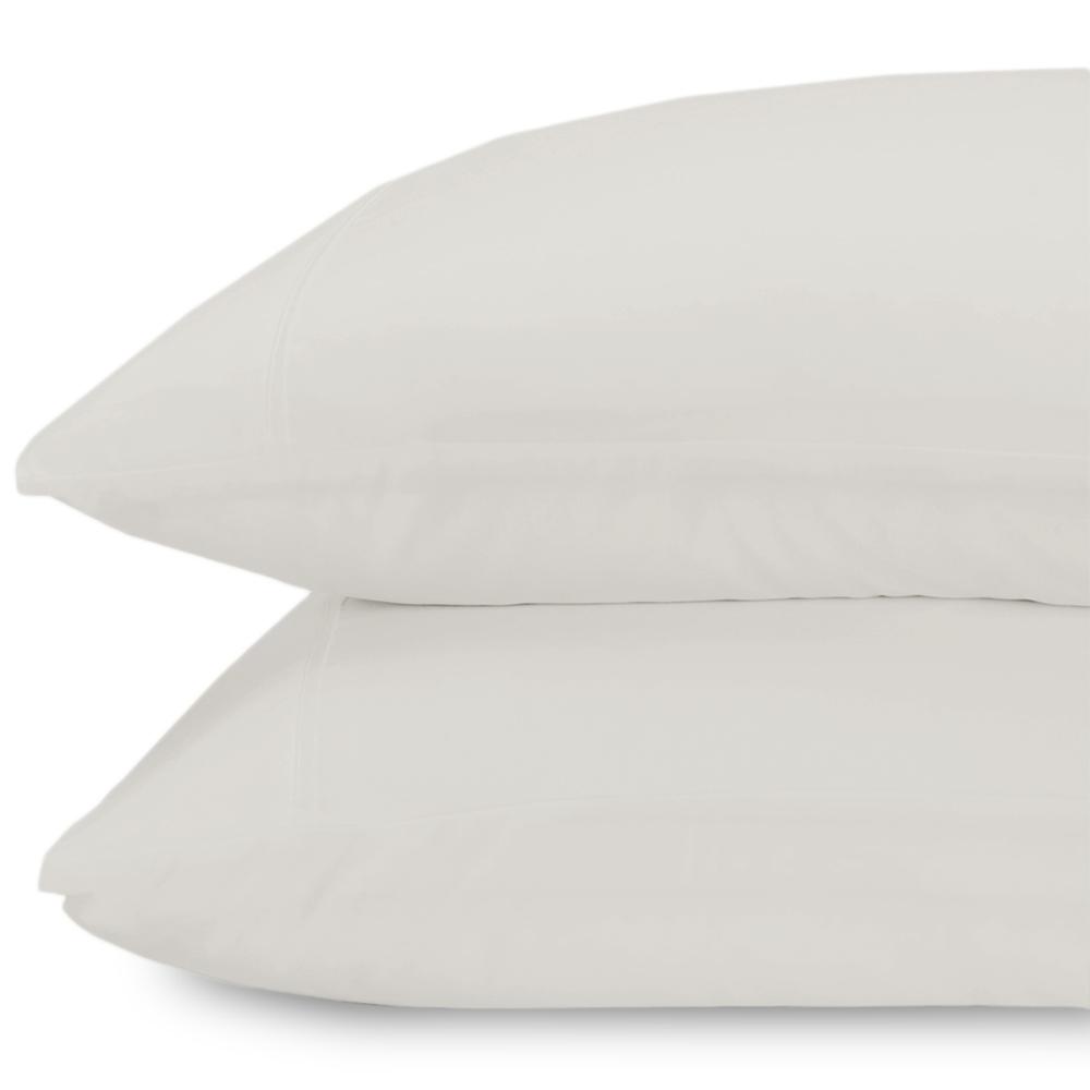 Lux 2 Piece Microfiber Pillowcase (Ivory Standard)