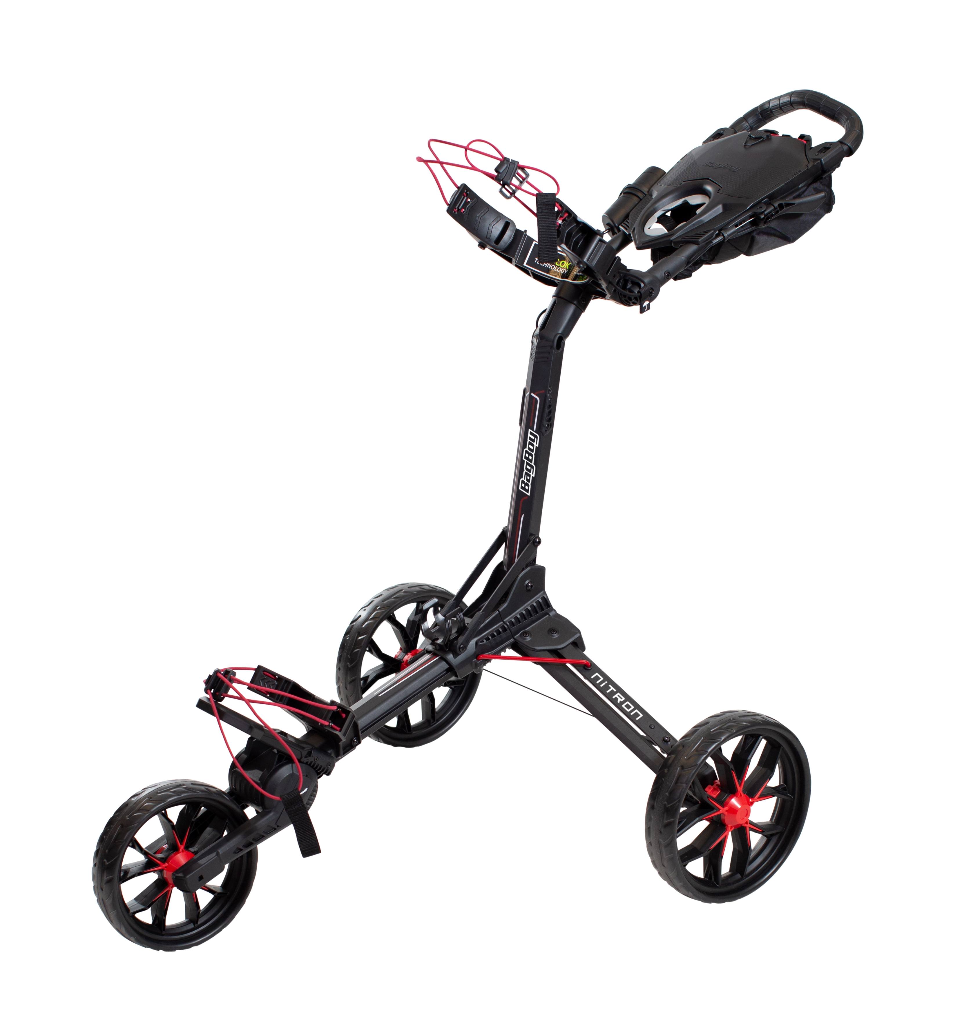 Bag Boy Golf Previous Season Nitron Auto-Open Push Cart