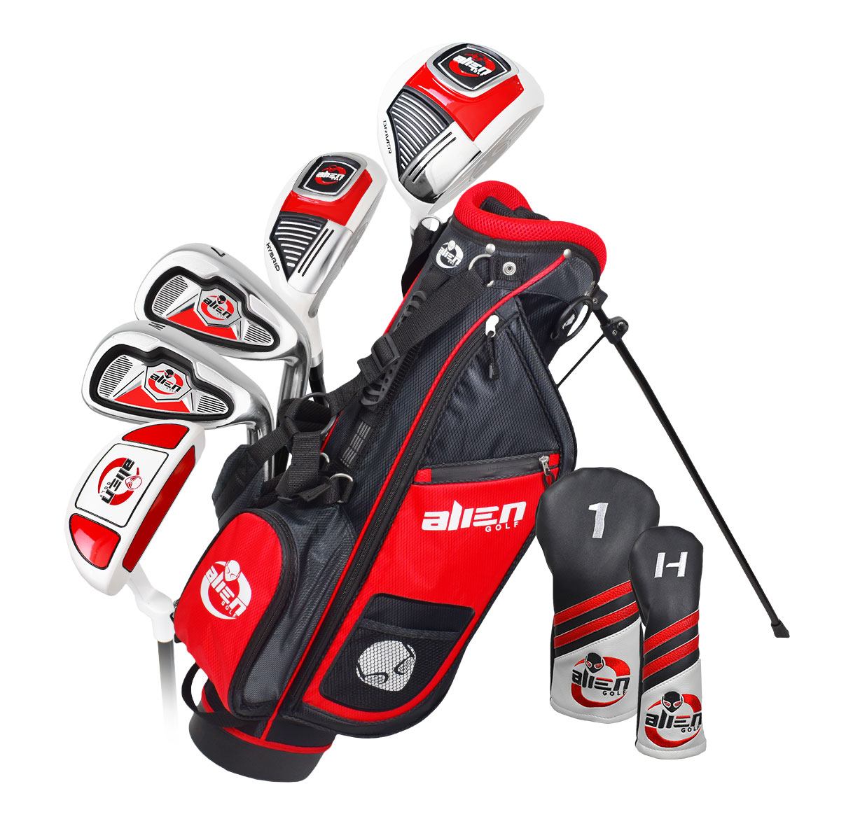 Alien Golf LH Junior 8 Piece Set Ages 9-12 (Left Handed)