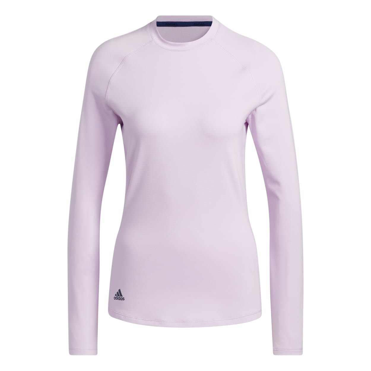 Adidas Golf Ladies Texture Crew Long Sleeve T-Shirt