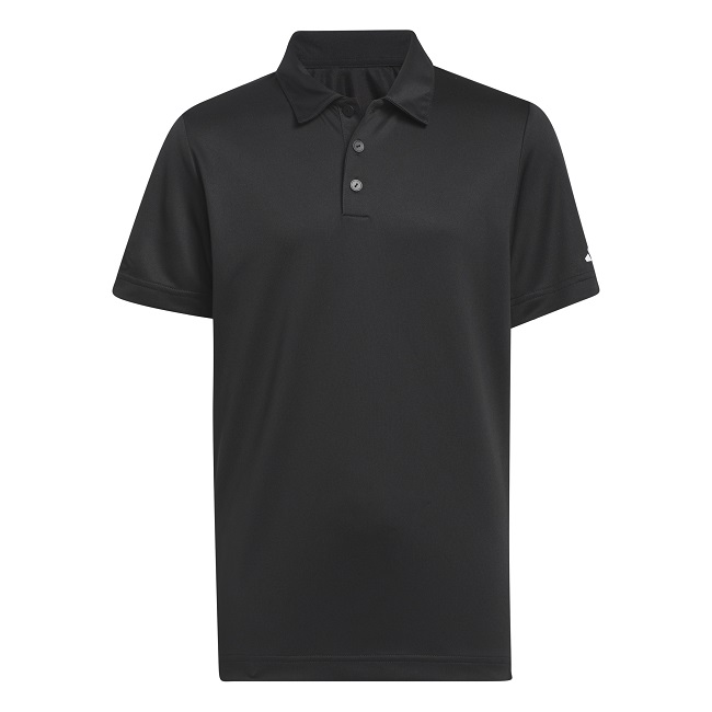 Adidas Golf Juniors Performance Polo Black Large