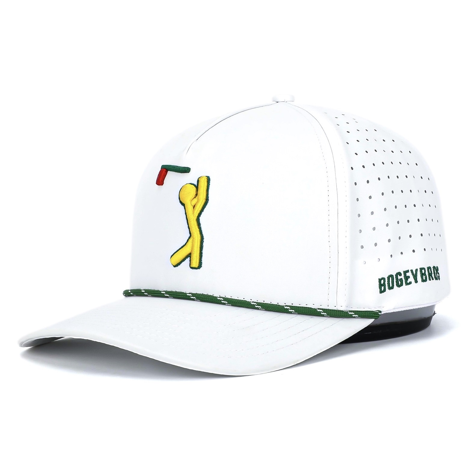 Bogey Bros Golf Azaleas Bogeyman Performance Rope Hat