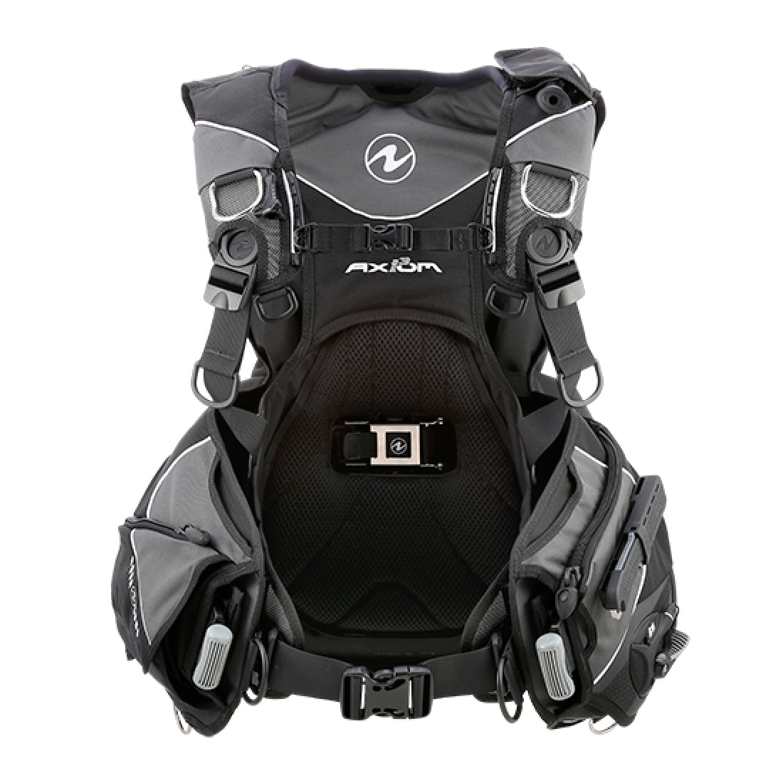 Aqua Lung AXIOM I3 Black/Charcoal Buoyancy Compensators BC/BCD F.A.S.T. Fast Lock System For Scuba D