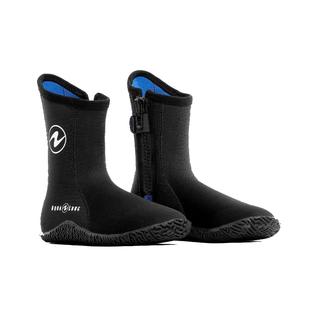 Aqua Lung 3mm Echozip Boot Scuba Diving Booties