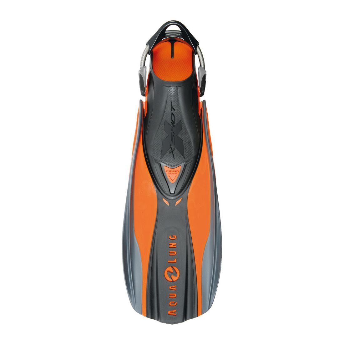 Aqua Lung X SHOT Open Heel Scuba Diving Fins with Spring Straps