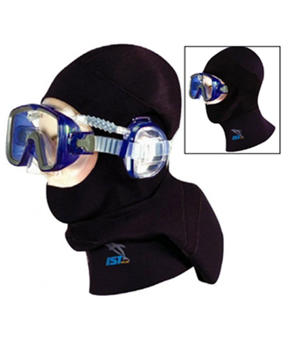 IST 5mm Pro Ear Scuba Diving Hood Specifically Designed for use with IST Pro Ear Mask