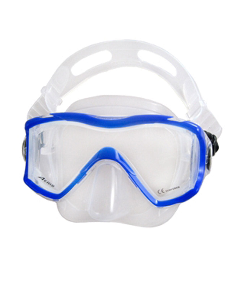 Aeris Europa 3 Lens Silicone Scuba Diving Mask Ultra Clear Lens - Special Closeout Color