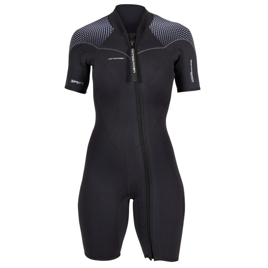 Henderson Women's 3mm Thermoprene PRO Front Zip Shorty Wetsuits