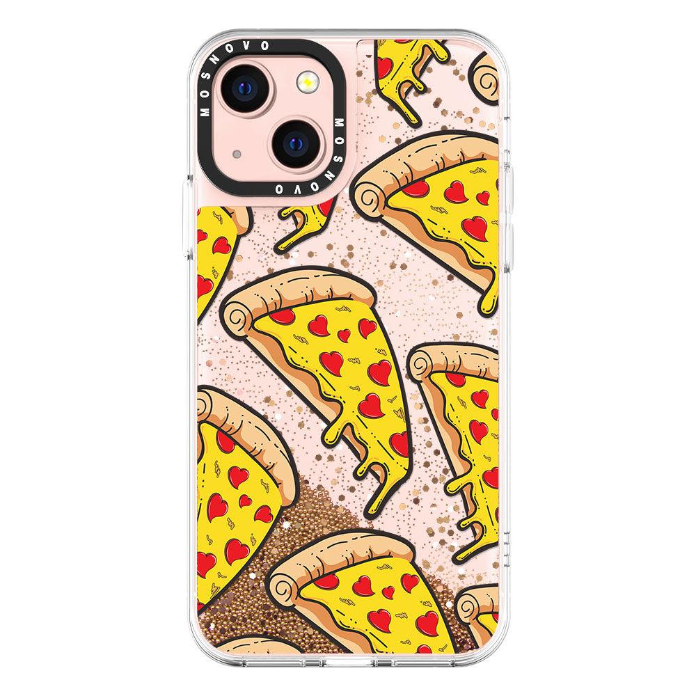 Pizza Glitter Phone Case - iPhone 13 Case